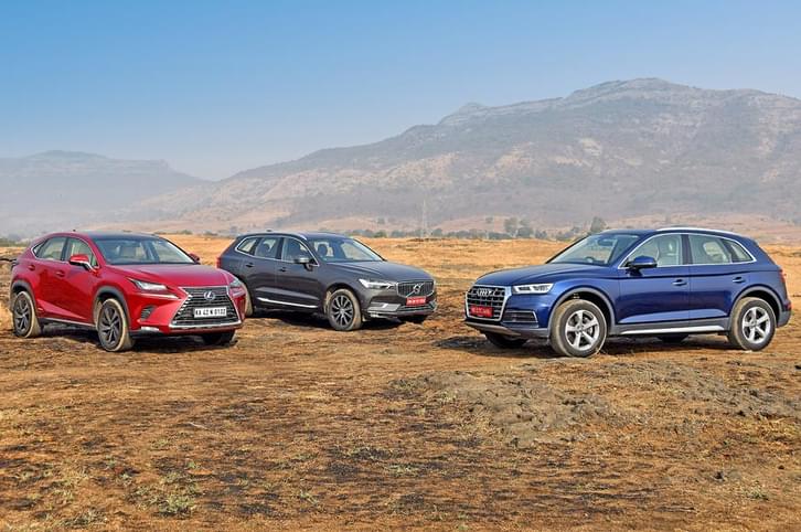 2018 Audi Q5 vs Lexus NX300h vs Volvo XC60 comparison 2018 Audi Q5 vs Lexus NX300h vs Volvo XC60 comparison