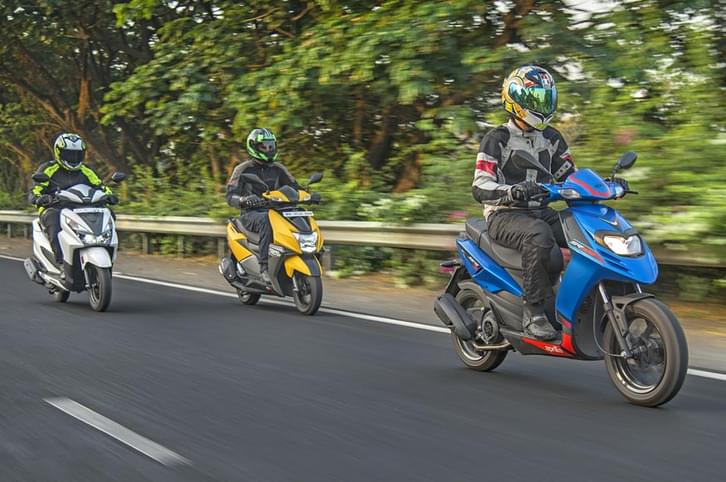 2018 Grazia vs Ntorq vs SR 125 comparison 2018 Grazia vs Ntorq vs SR 125 comparison