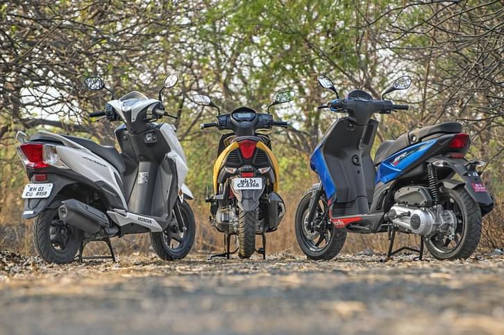 2018 Grazia vs Ntorq vs SR 125 comparison 2018 Grazia vs Ntorq vs SR 125 comparison