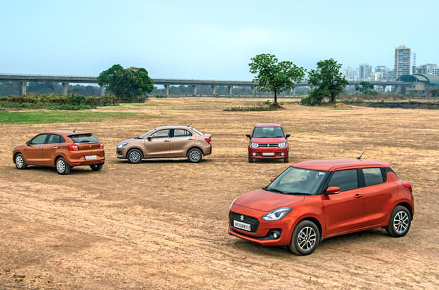 Maruti Suzuki Swift vs Baleno vs Dzire vs Ignis