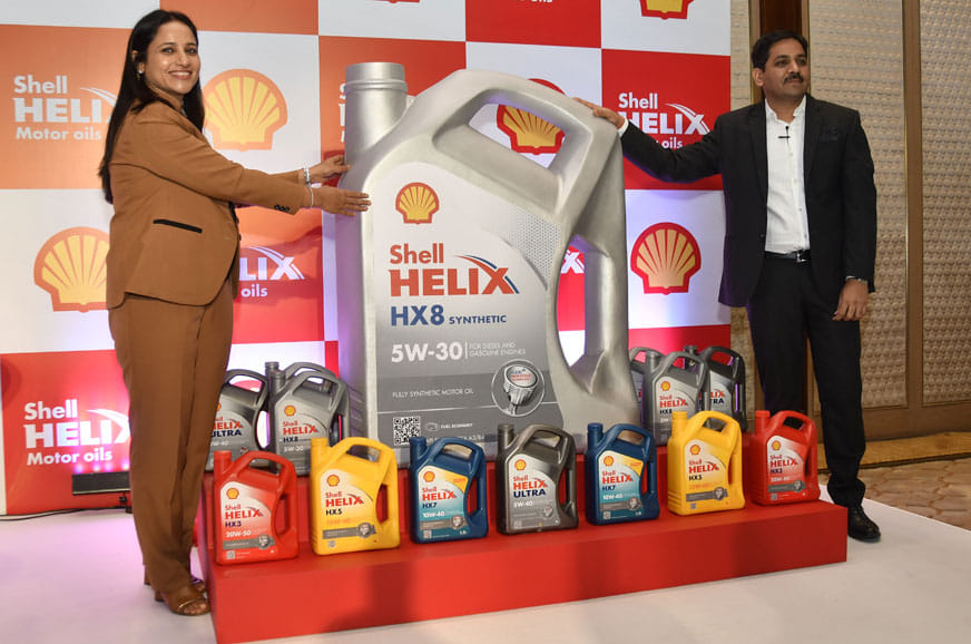 Shell launches Helix HX8 engine oil | Autocar India