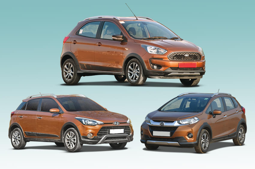 Freestyle vs WR-V vs i20 Active: Specifications comparison