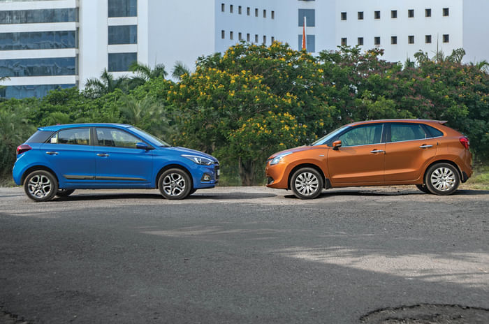 2018 Hyundai i20 facelift vs Maruti Suzuki Baleno comparison 2018 Hyundai i20 facelift vs Maruti Suzuki Baleno comparison