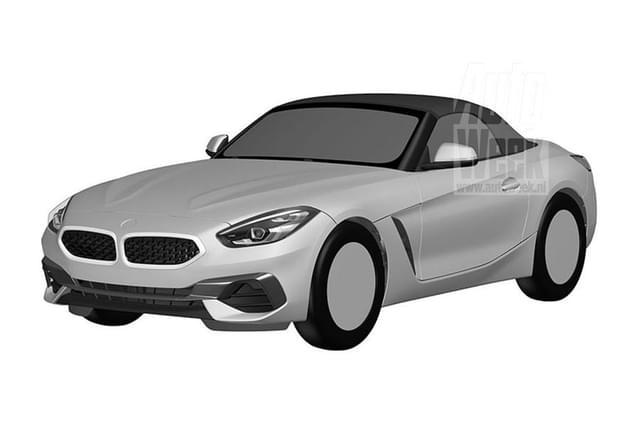 New BMW Z4 patent images leaked before reveal at Pebble B...