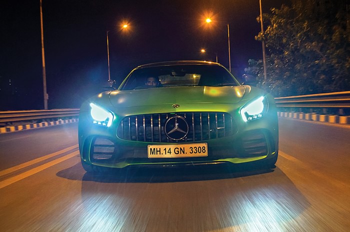 Fly by night: Mercedes-AMG GT R in Mumbai