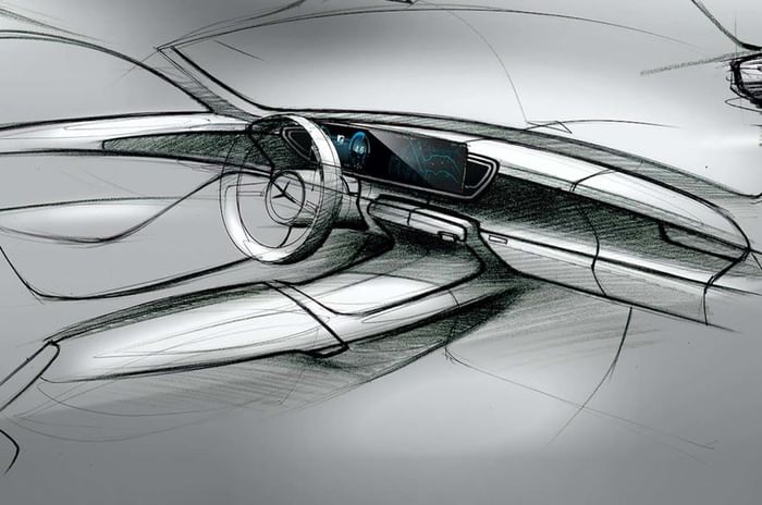 Next-gen Mercedes GLE interior sketches revealed