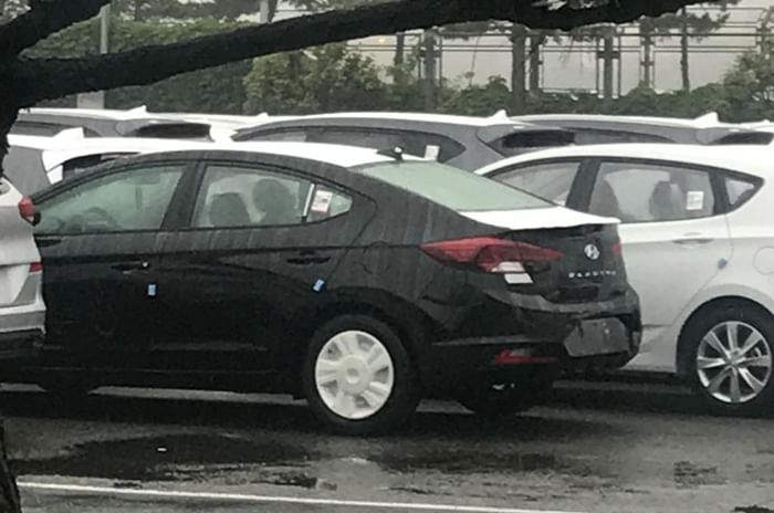 Hyundai Elantra facelift images leaked