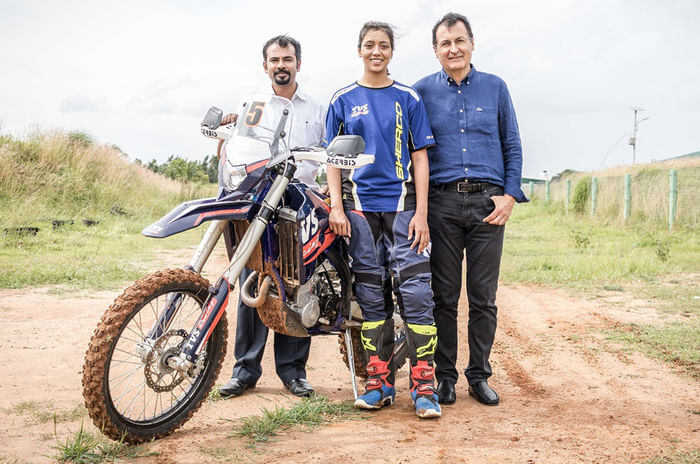 Aishwarya Pissay to compete in Baja Aragon 2018