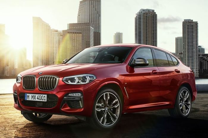 New BMW X4 M spied undisguised
