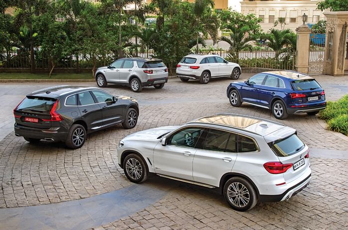 X3 vs Q5 vs XC60 vs GLC vs Discovery Sport comparison