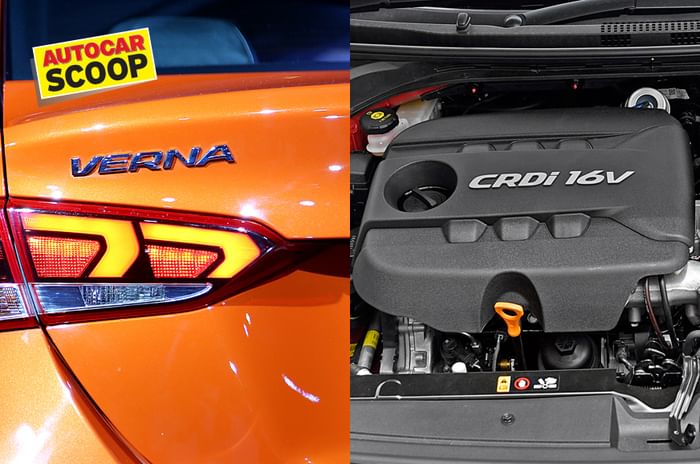Hyundai Verna facelift to get all-new 1.5 diesel and petrol engines