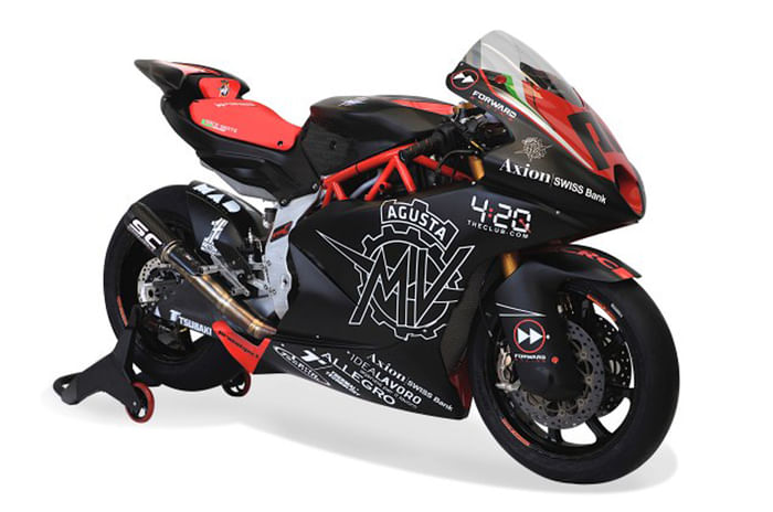 MV Agusta Moto2 race bike unveiled