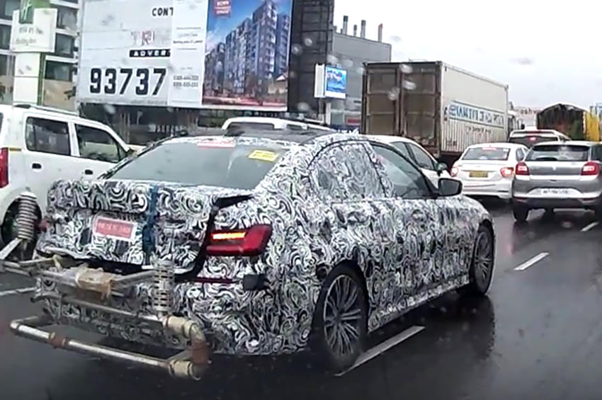 Next-gen BMW 3-series (G20) spied in India