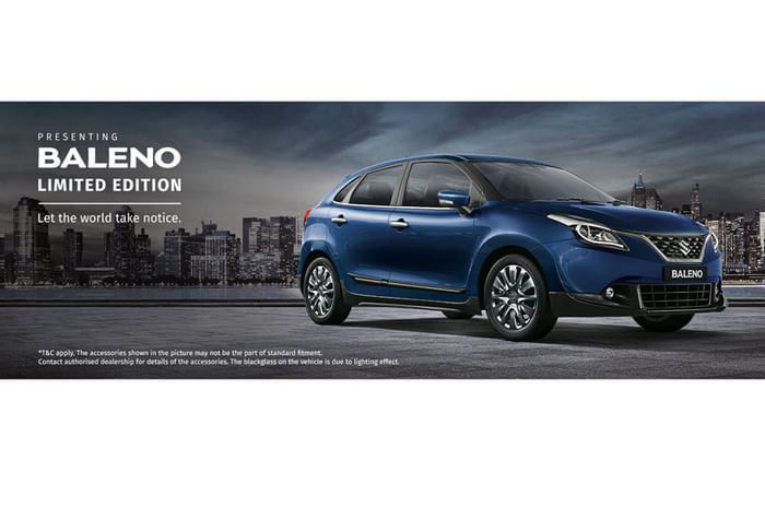 Maruti Suzuki Baleno limited edition revealed