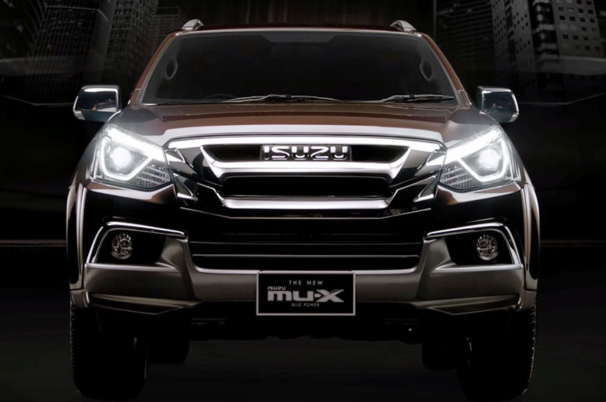 Isuzu MU-X facelift to be unveiled on October 16, 2018