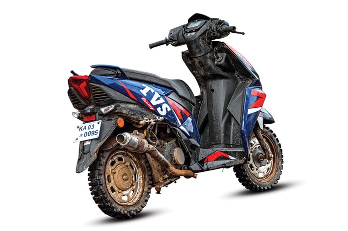 Rally-spec TVS Ntorq SXR ride experience