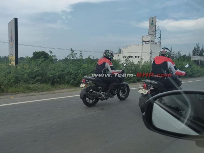 Next-gen Yamaha FZ FI spotted testing