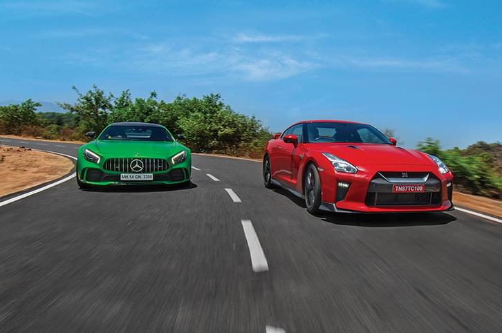 2018 Mercedes-AMG GT R vs Nissan GT-R comparison 2018 Mercedes-AMG GT R vs Nissan GT-R comparison