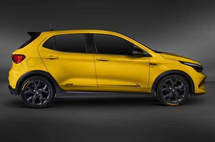 Fiat Argo Sting showcased at Sao Paulo