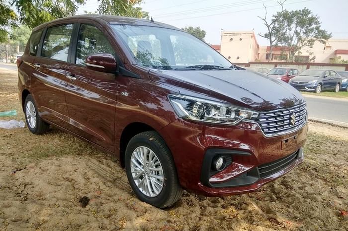 India-spec Maruti Suzuki Ertiga interior revealed