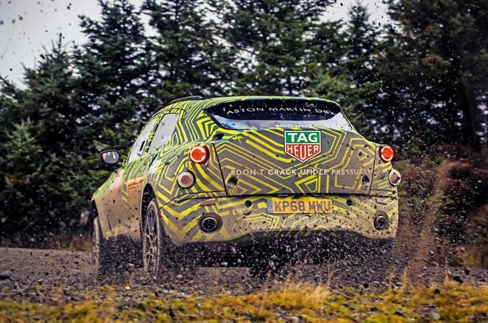 Aston Martin DBX SUV showcased in near-production guise