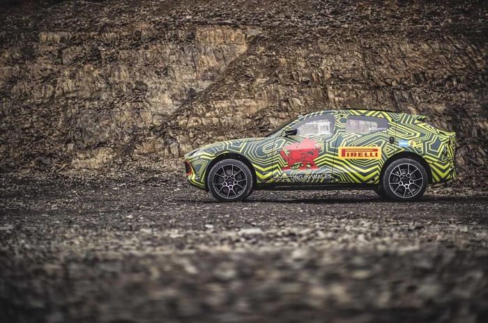 Aston Martin DBX SUV showcased in near-production guise