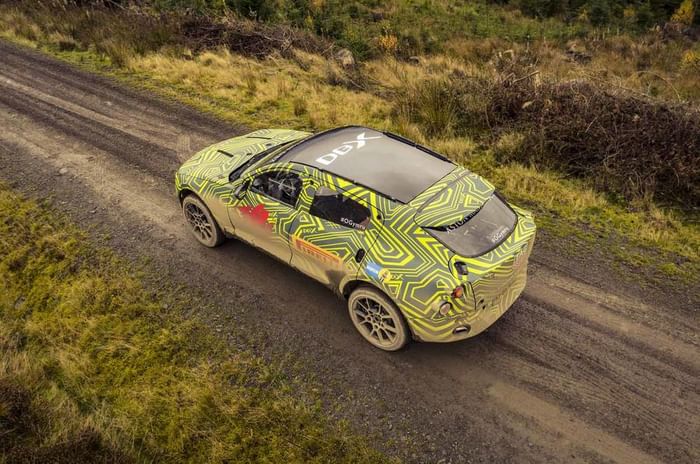 Aston Martin DBX SUV showcased in near-production guise