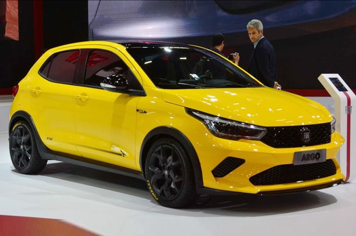 Fiat Argo Sting showcased at Sao Paulo