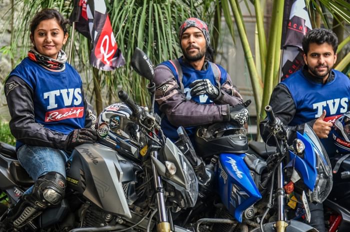 TVS Apache owners embark on ride to Bhutan