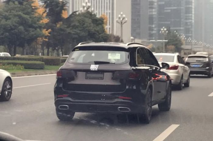 Mercedes-Benz GLC facelift spied testing