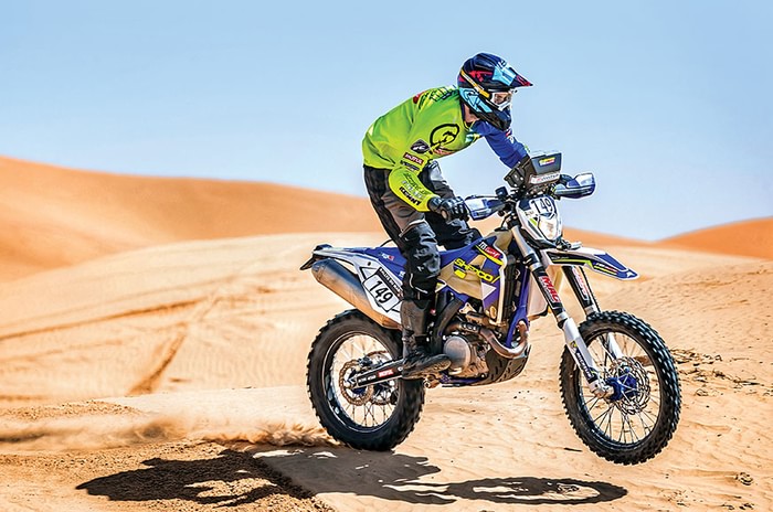 Sherco-TVS Rally bike ride experience
