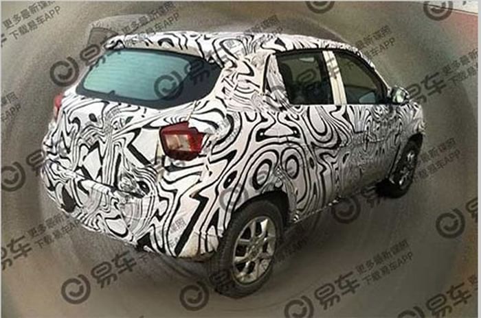Renault Kwid EV spied testing