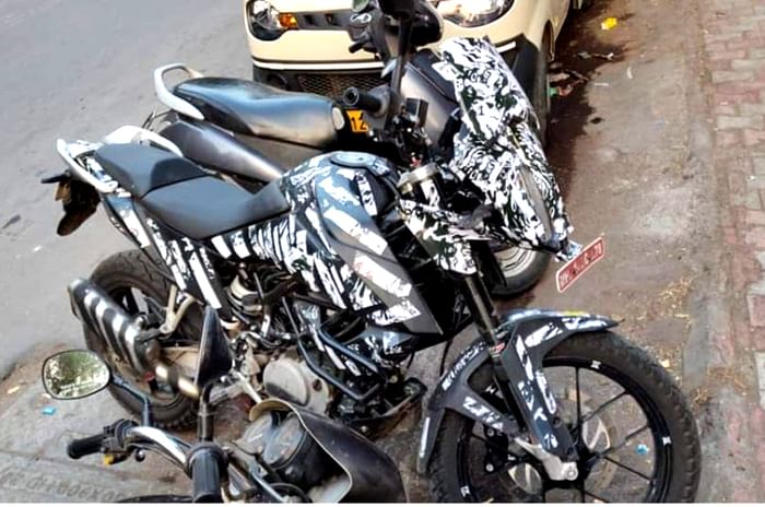KTM 390 Adventure spied in India