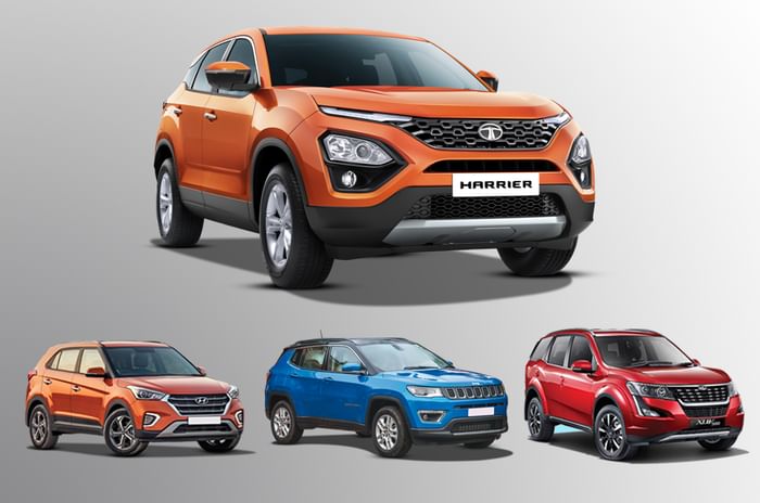 Tata Harrier vs rivals: Specifications comparison