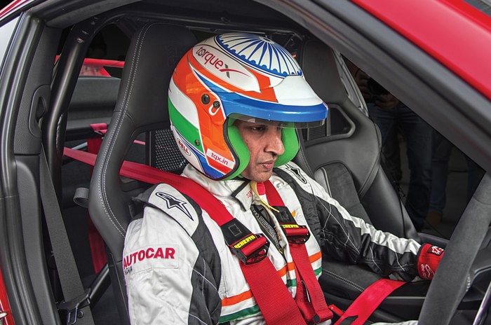 Smashing the BIC lap record in a Porsche 911 GT3