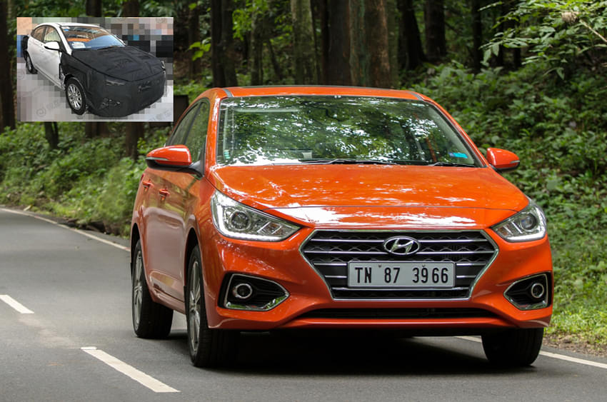 Hyundai Verna facelift takes shape