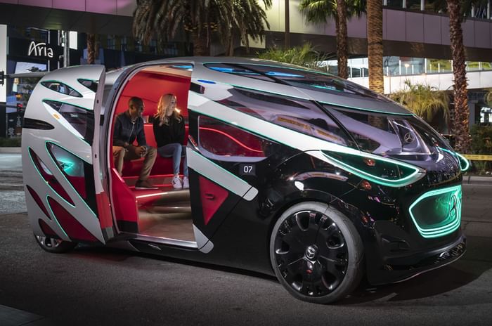 Mercedes-Benz EQV all-electric MPV concept due at Geneva