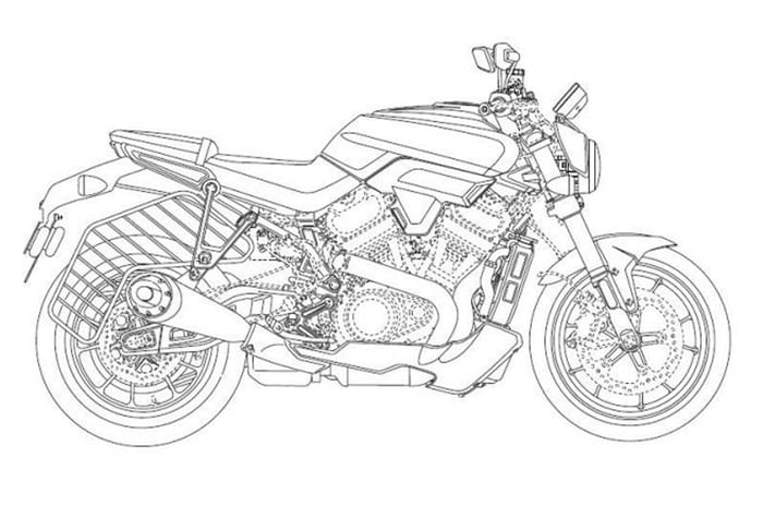 Harley-Davidson patents Pan America 1250, Streetfighter 975, Custom 1250