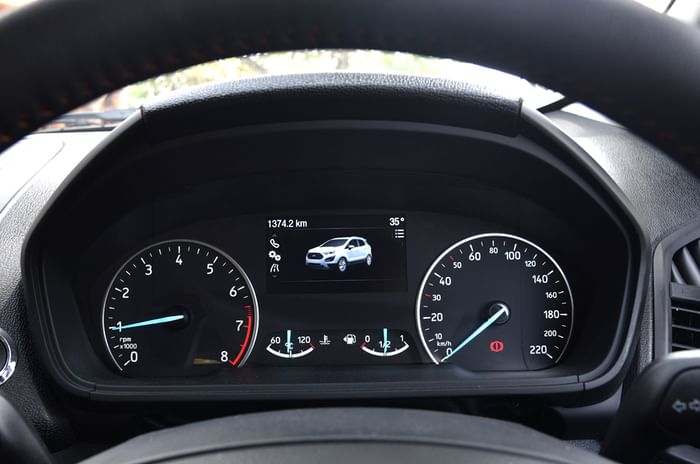 2019 Ford EcoSport gets updated instrument cluster