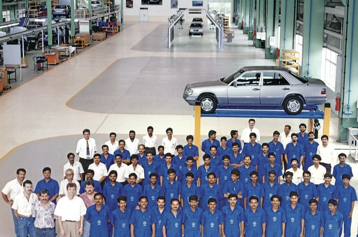 A look back on 25 years of Mercedes in India