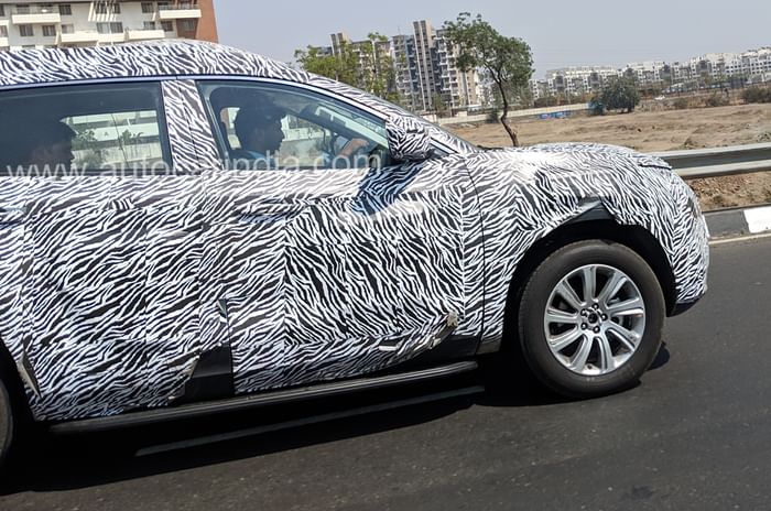 2019 Tata H7X SUV spied testing in India