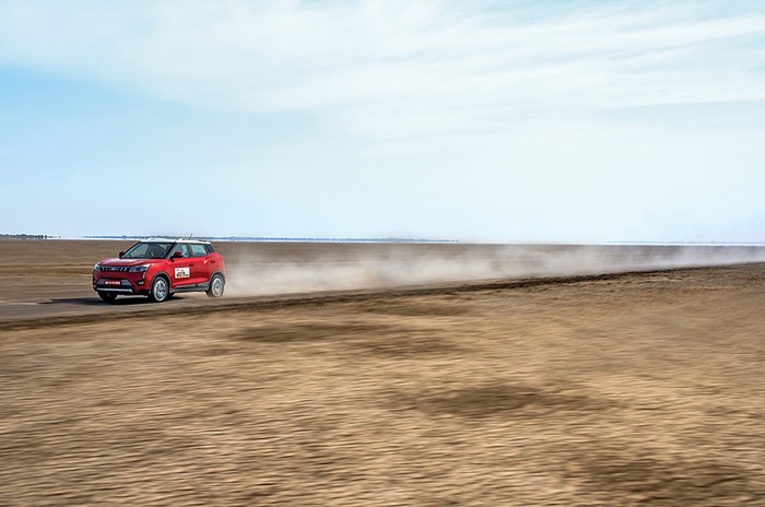 Record Rann: Mahindra XUV300 at the Rann of Kutch