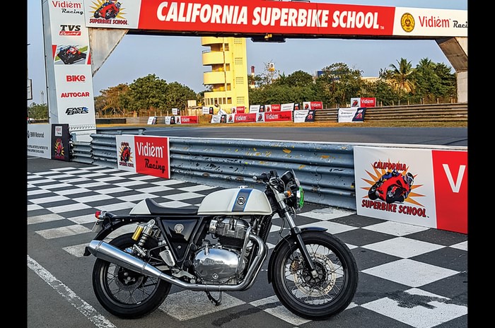 Royal Enfield Interceptor, Continental GT 650 at California Superbike School