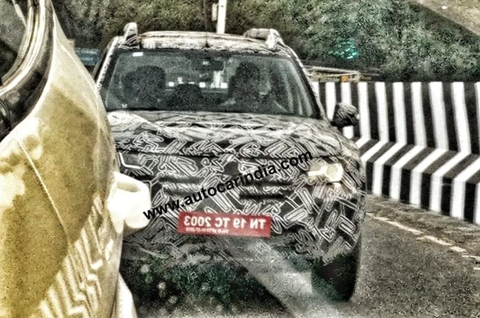2020 Renault Duster spied for the first time