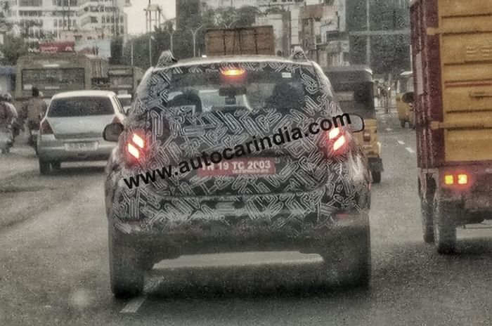 2020 Renault Duster spied for the first time