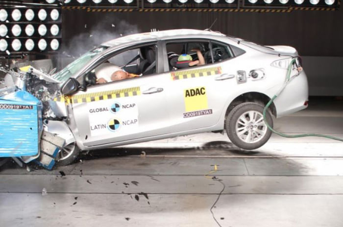 Toyota Yaris awarded 4-star Latin NCAP rating