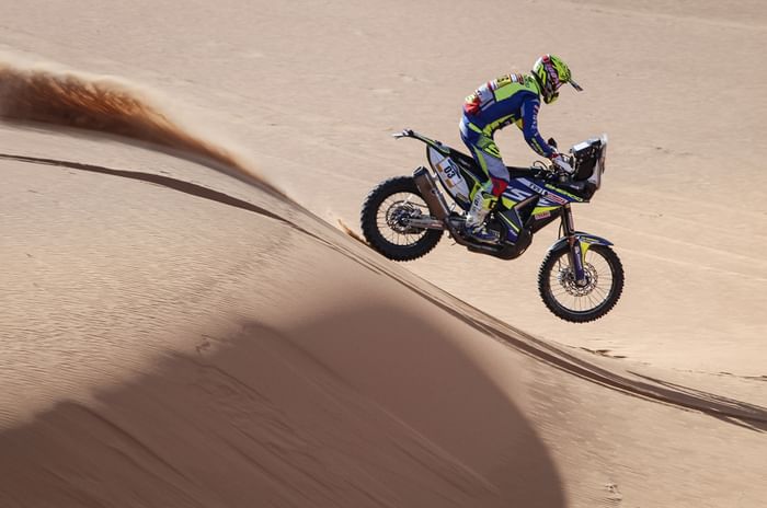 2019 Merzouga Rally: Michael Metge wins Stage 2 for Sherco TVS