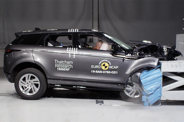 2019 Range Rover Evoque scores 5-star Euro NCAP safety ra...