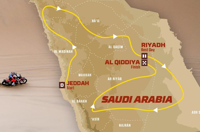 2020 Dakar Rally in Saudi Arabia: route details revealed