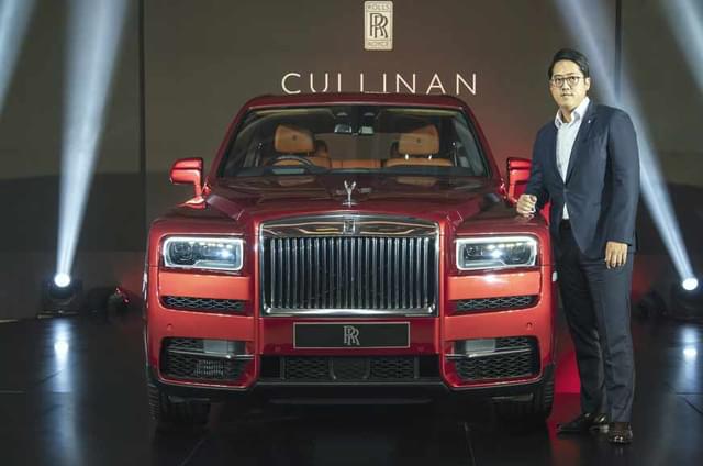 Rolls-Royce Cullinan showcased in Chennai